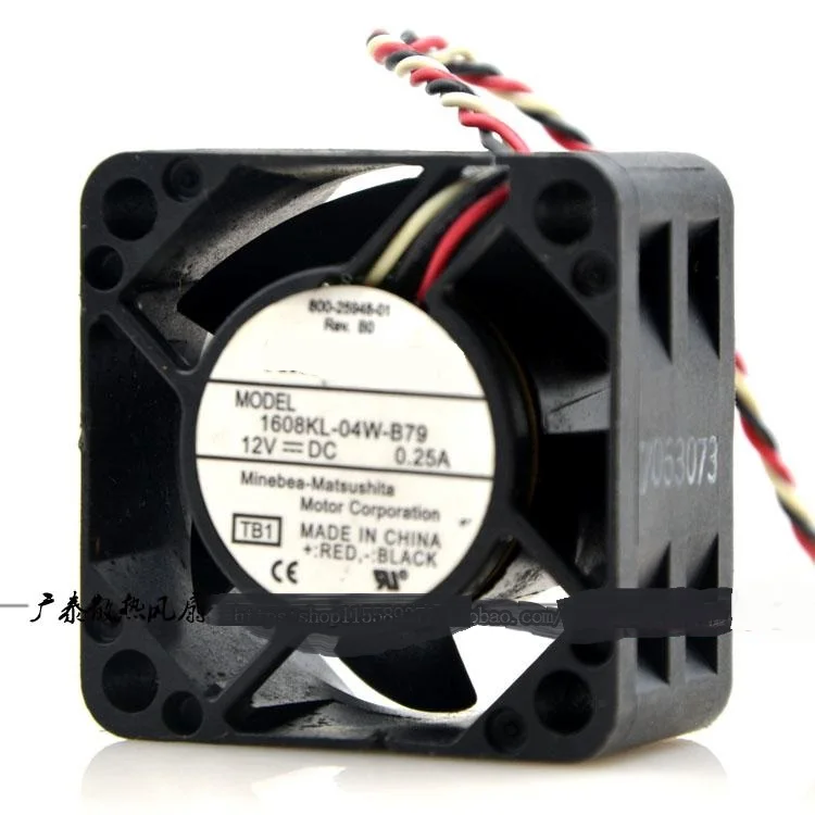 

New original 1608KL-04W-B79 4CM 4020 12V 0.25A cooling fan