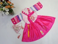 new girl hanbok traditional national korean dress exquisitely embroidered national costume costumes