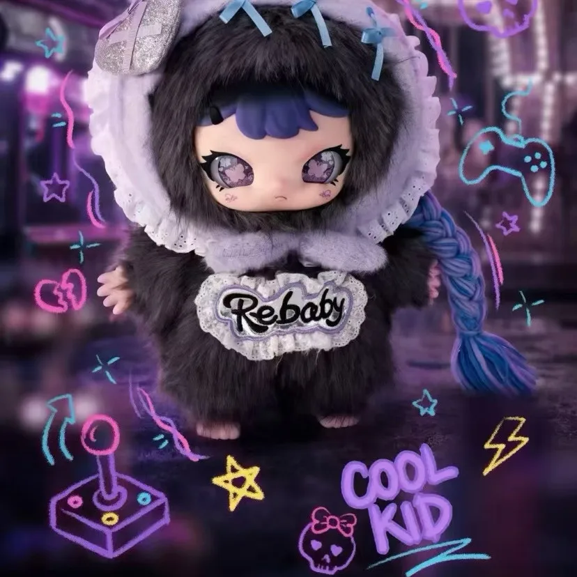 Плюшевая фигурка Rebaby из серии 400% в закрытой упаковке, пушистая виниловая кукла, настольное украшение, коллекционный декоративный подарок для молодежи (art.: 3920dc0d005d2) - 3920dc0d005d2