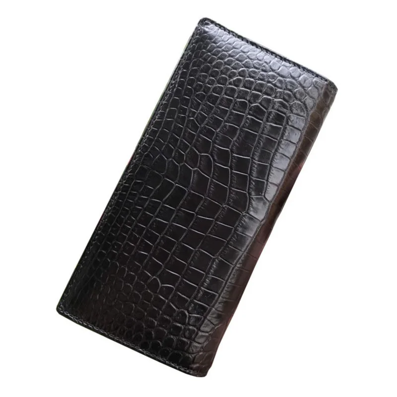 Luxury New Men's Business Wallet Fashion Genuine Leather Leisure Non Splicing Multi-card Purse High Quality Cozy Money Clip