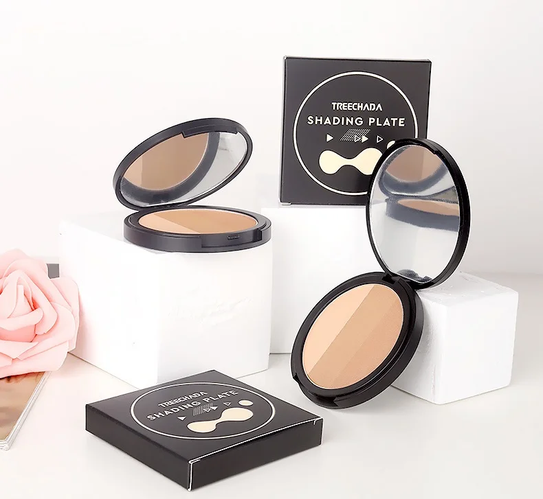 Палитра теней TREECHADA Все в одном для лица матовые тени носа водостойкая редкая