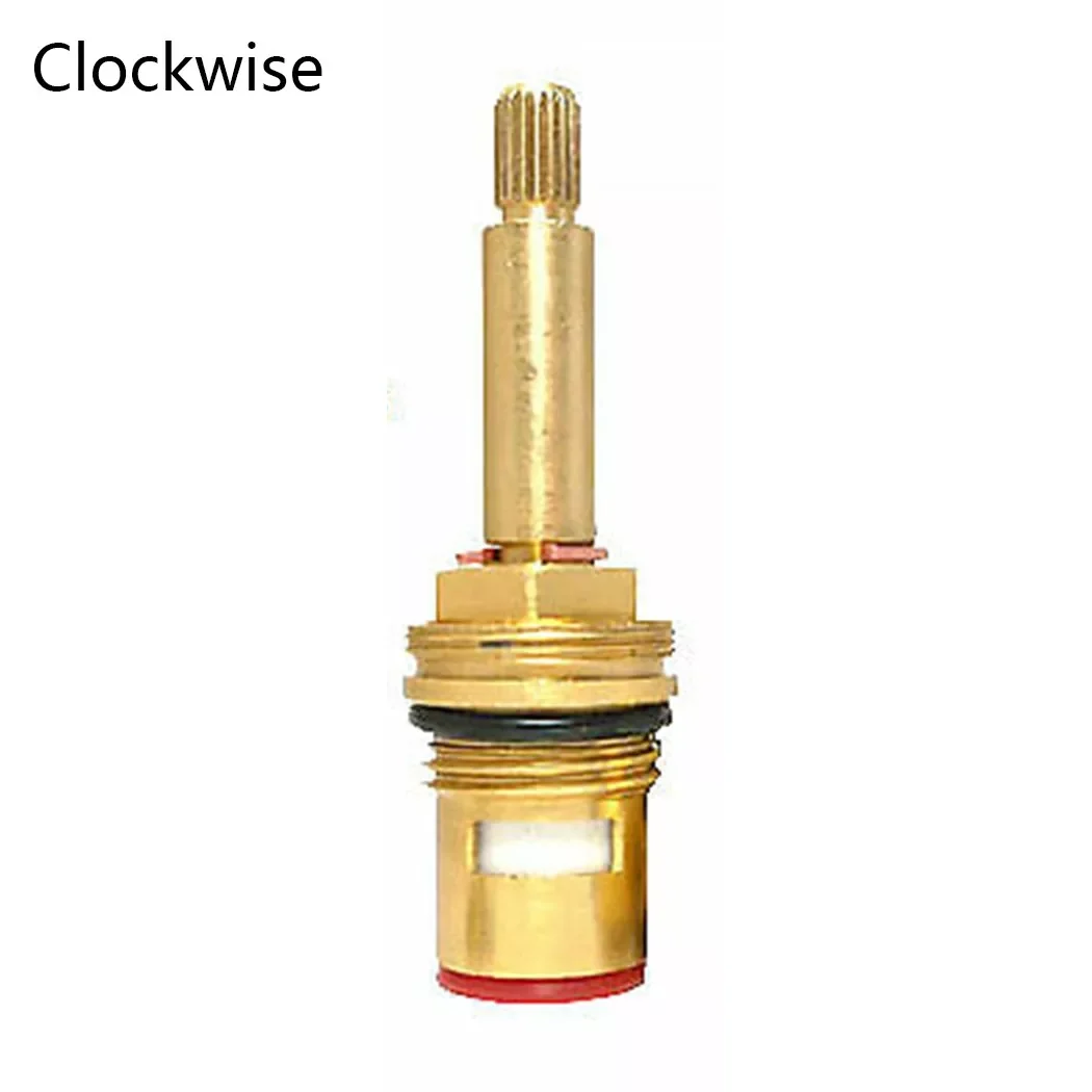 

2022JMT Shower Bath Tap Valve Cartridge Quarter Turn Flow Long Tall Stem Insert 20 1/2" Extension Rod Bathroom Faucet