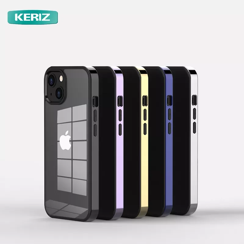 

For Iphone 13 Pro Max Luxury Electroplating Transparent Three-in-one Phone Case IPhone12 All-inclusive Fall Protection Jacket