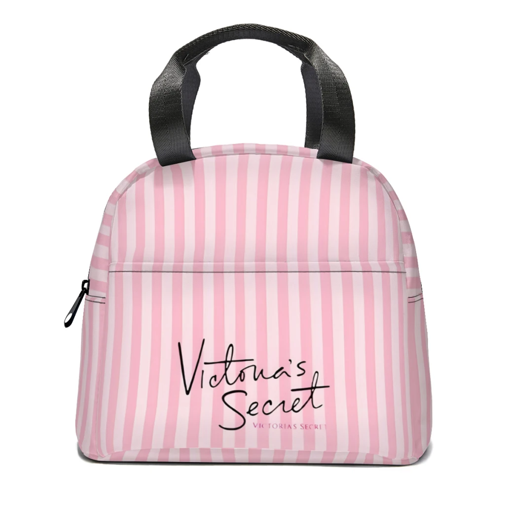 Pink-Like-Victoria-S-Love-Secret Сумка для обеда школы Водонепроницаемая термохолодильник