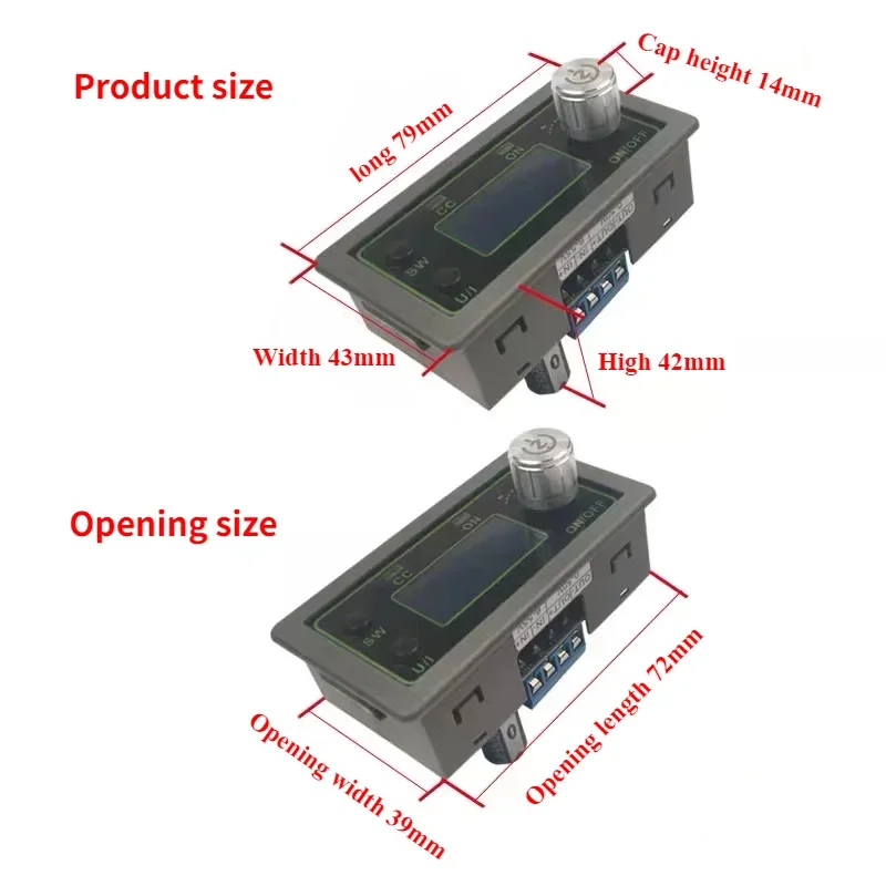 Модуль понижающего регулируемого источника питания WZ5005L
