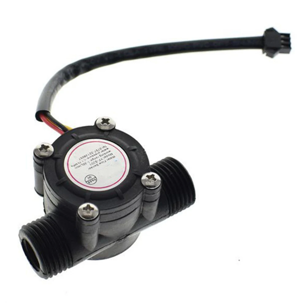 

DIY YF-S201 Датчик расхода воды Расходомер Датчик расхода Холла Контроль воды 1-30 л/мин 2,0 МПа