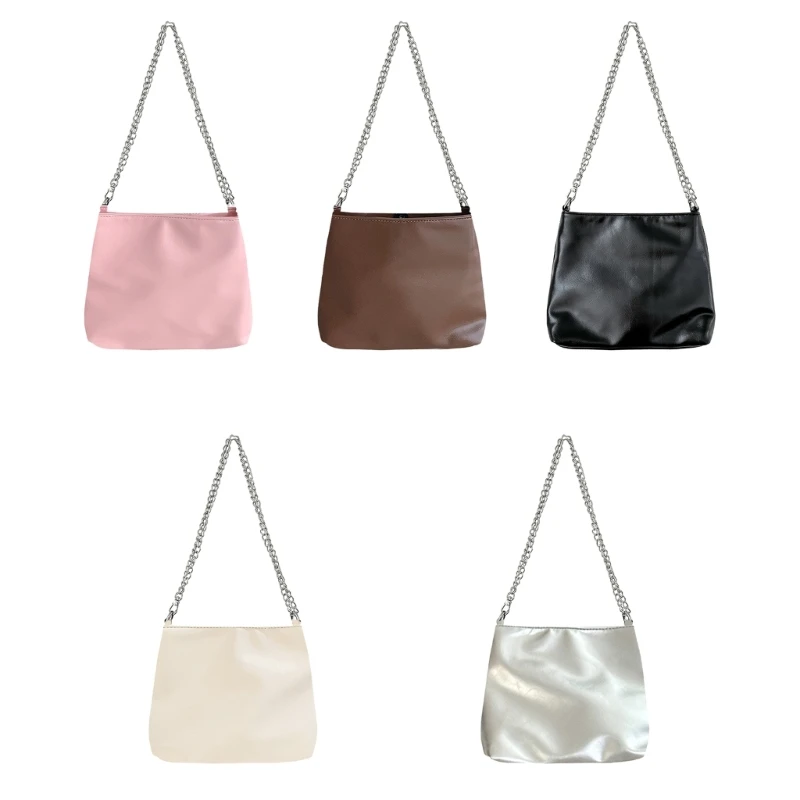 

Модная сумка через плечо с цепочкой, простая и элегантная сумка через плечо, стильная и практичная сумка на любой случай для и