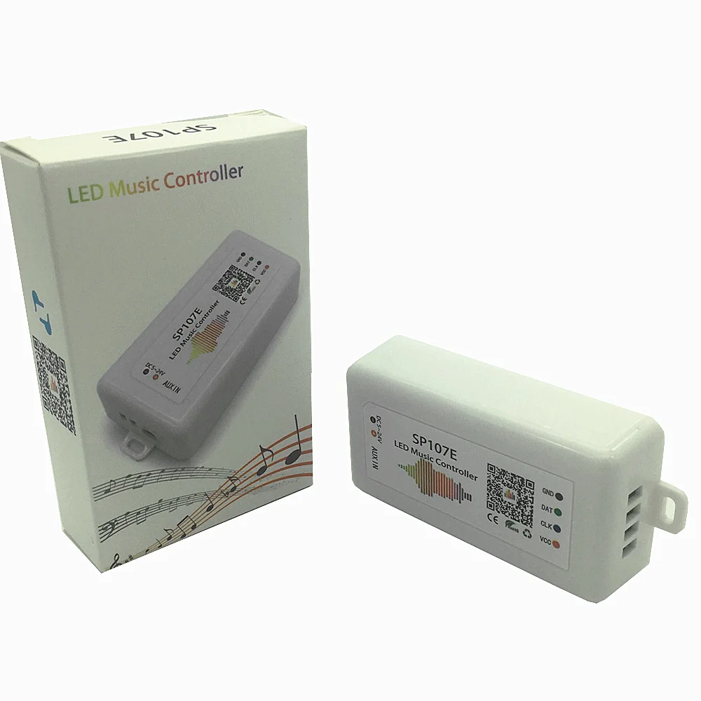 Светодиодный контроллер SP107E Wi-Fi Bluetooth Pixel IC SPI Music через приложение для телефона