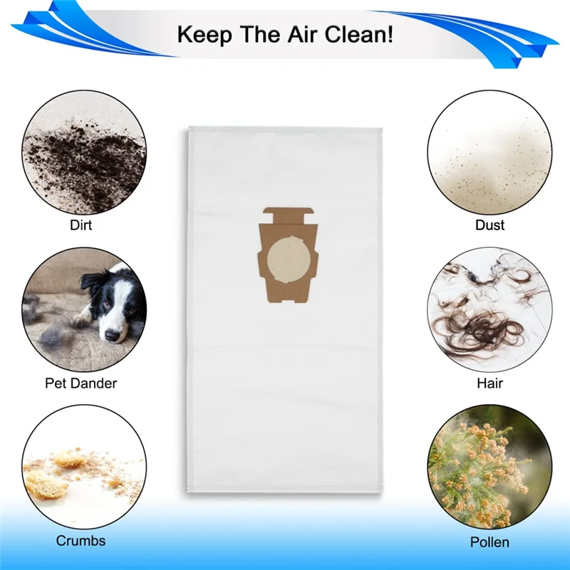 Пылесборники для пылесоса Kirby Sentria G7E/G10/G10E/G5/G6/KY10/MK2/MK3 205811 205814 10 шт.