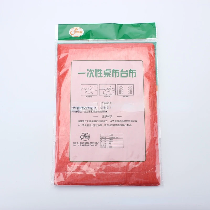 

Disposable Tablecloth Plastic Table Cloth