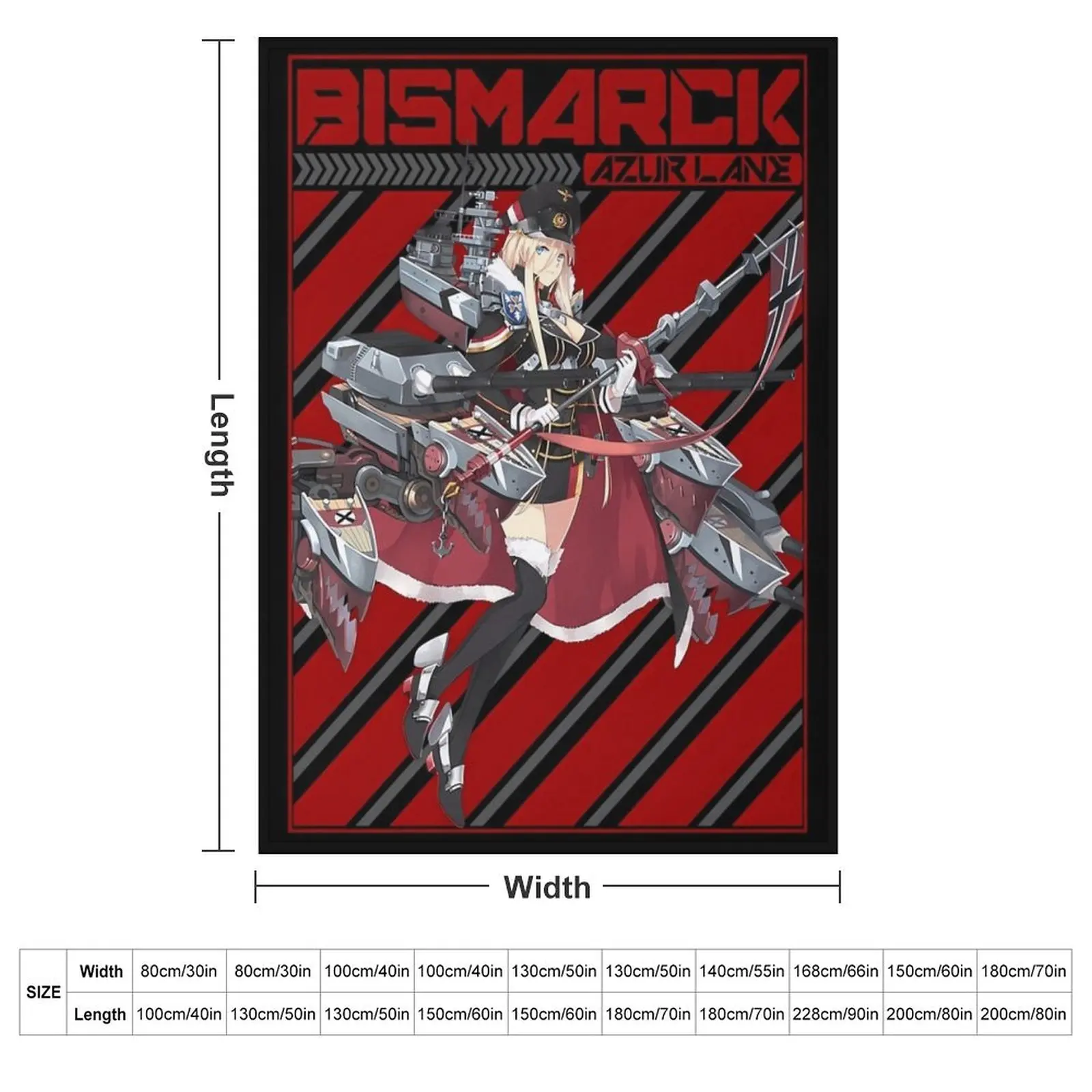 Одеяло AZUR LANE BISMARCK плед спальный мешок одеяла украшения для диванов модные