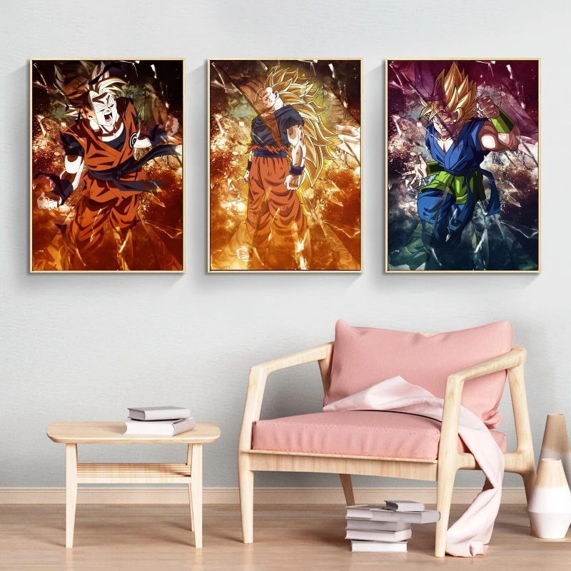 

Настенная картина на холсте из аниме «Драконий жемчуг»