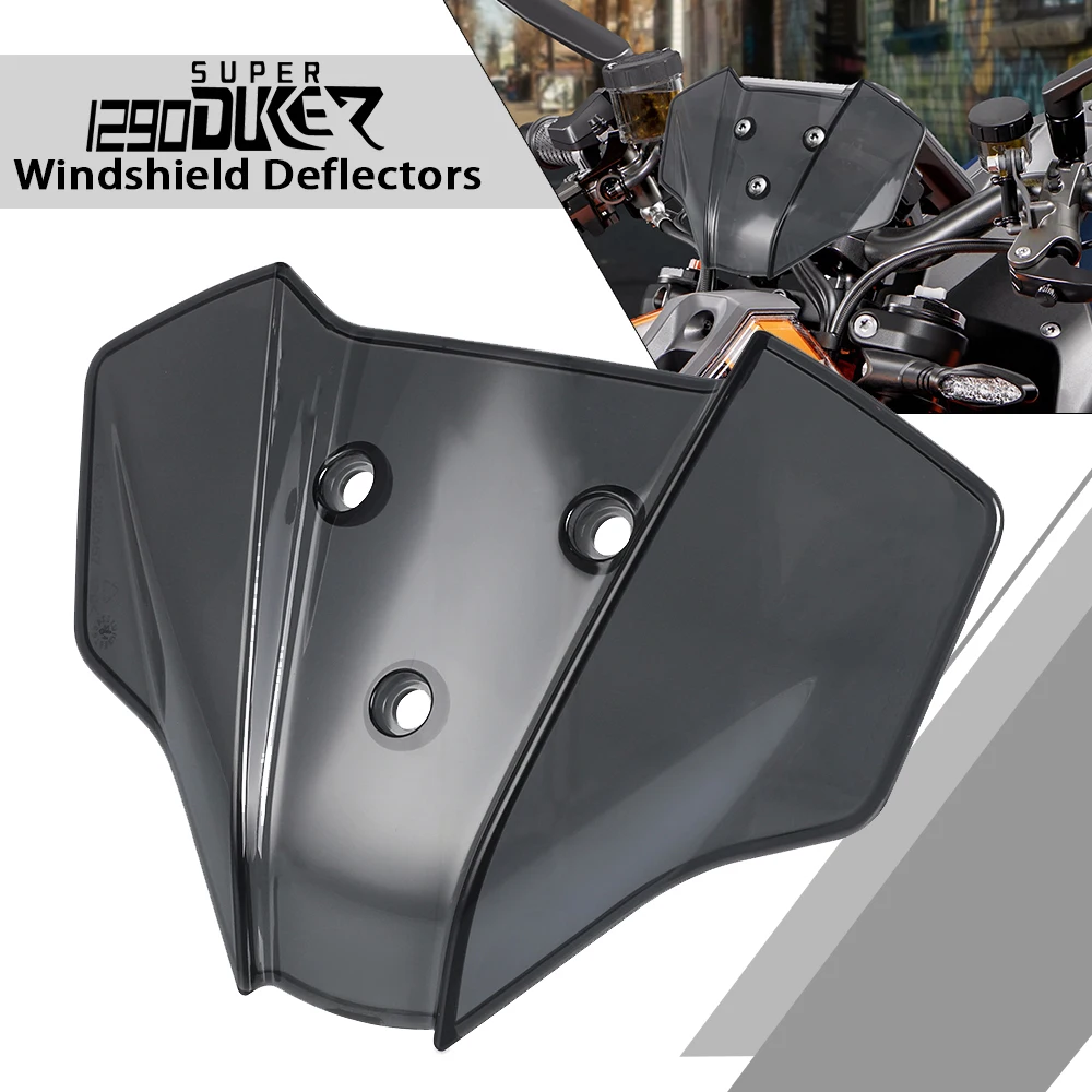 

2023 SuperDuke R MY20 Motorcycle Windshield Windscreen Deflectors Radiator Guard For KTM 1290 Super Duke R 2020 2021 2022 2024