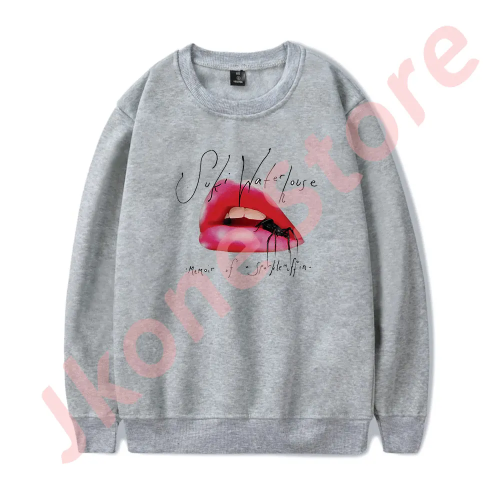 Футболка с длинными рукавами Suki Waterhouse MOAS Lips Memoir of a Sparklemuffin Tour Merch для женщин и