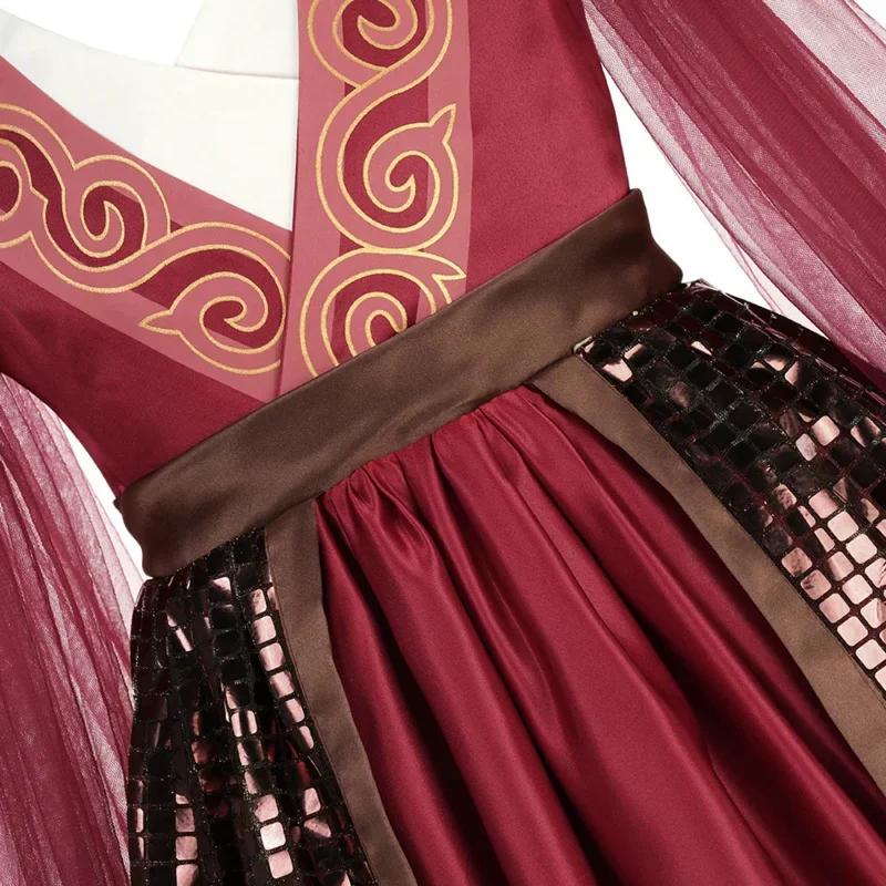 2022 костюм доспехи принцессы Хаамлан для девочек косплей из фильма китайский воин