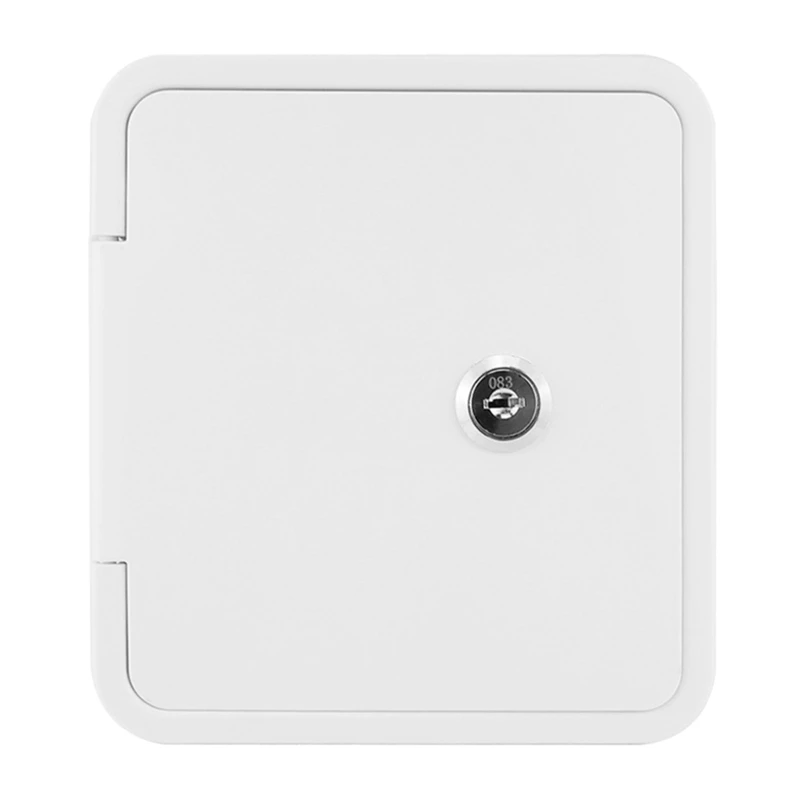 

Water Intake for Hatch Square for Hatch Cover with Keys Lockable Universal Water for Tank Plastic Inlet