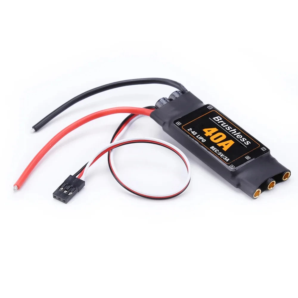 1 шт. Бесщеточный Регулятор Скорости Mitoot 40A ESC 2-4S с 5 В 3A UBEC для квадрокоптера RC FPV