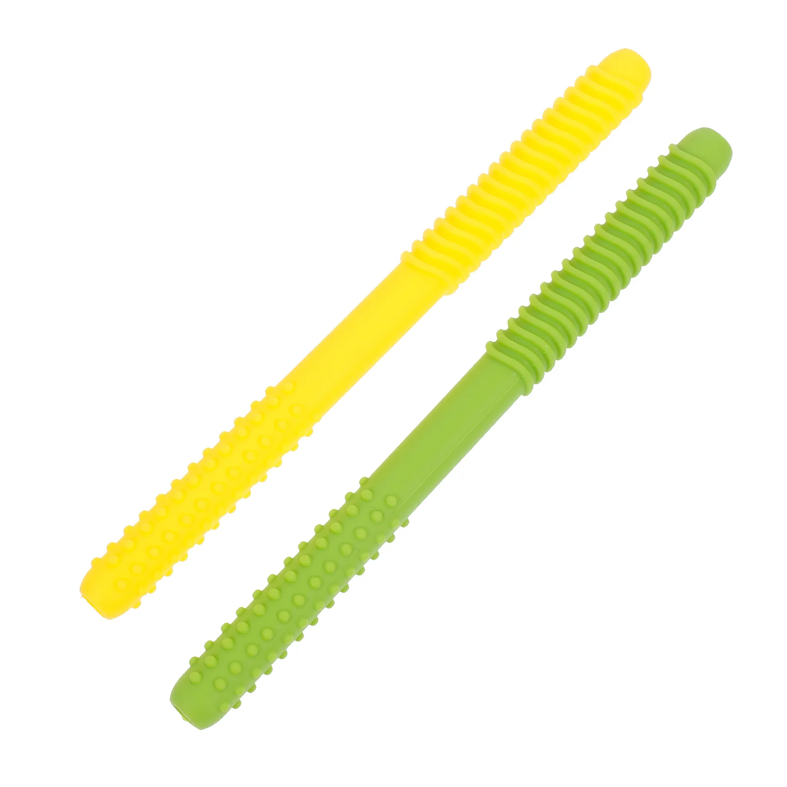 

2pcs Hollow Teething Tubes Baby Teether Tubes Teething Toys Molar Sticks