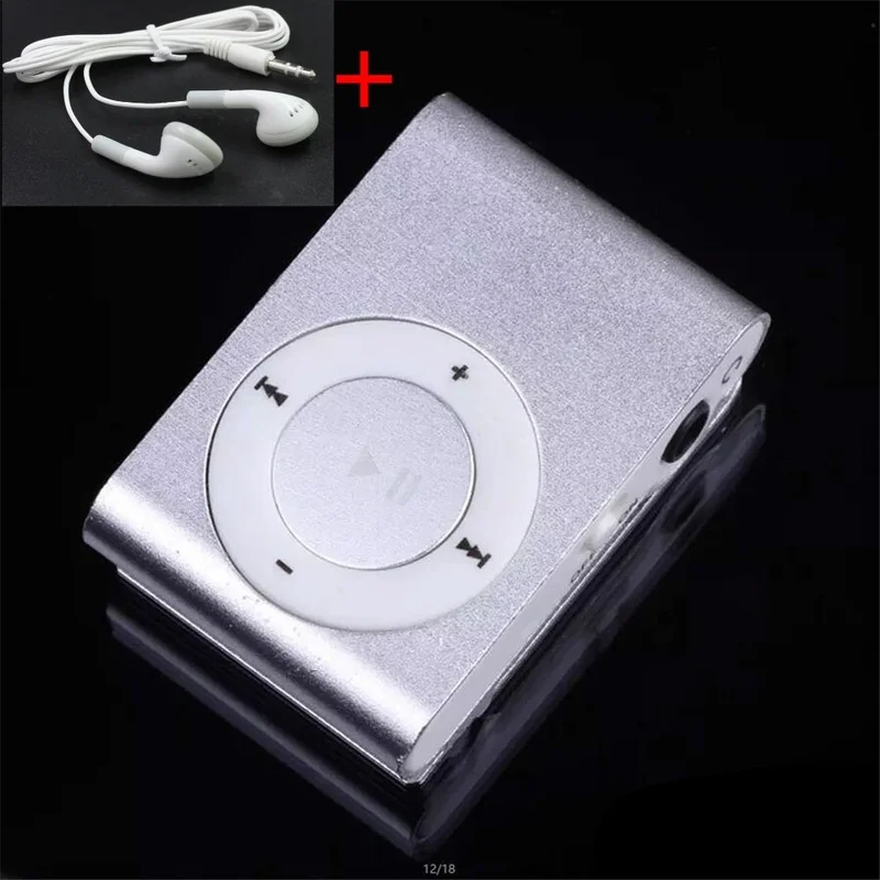 Самый дешевый металлический мини MP3-плеер с USB-разъемом спортивный портативный