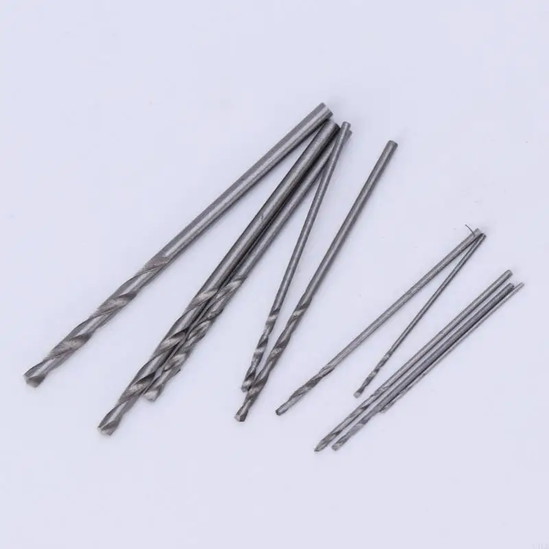 U4LA Hot Micro Aluminum Hand Drill + 10pcs Twist Drills Ротационные инструменты |