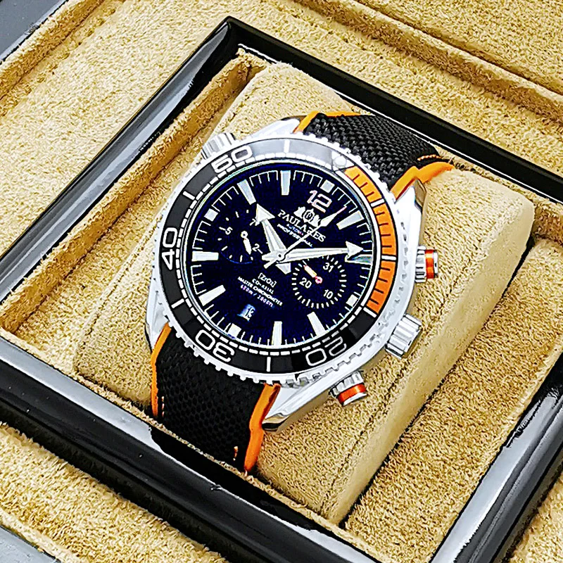 Enlarge Multifunctional watch men's mechanical watch automatic men's student sports waterproof men's watch