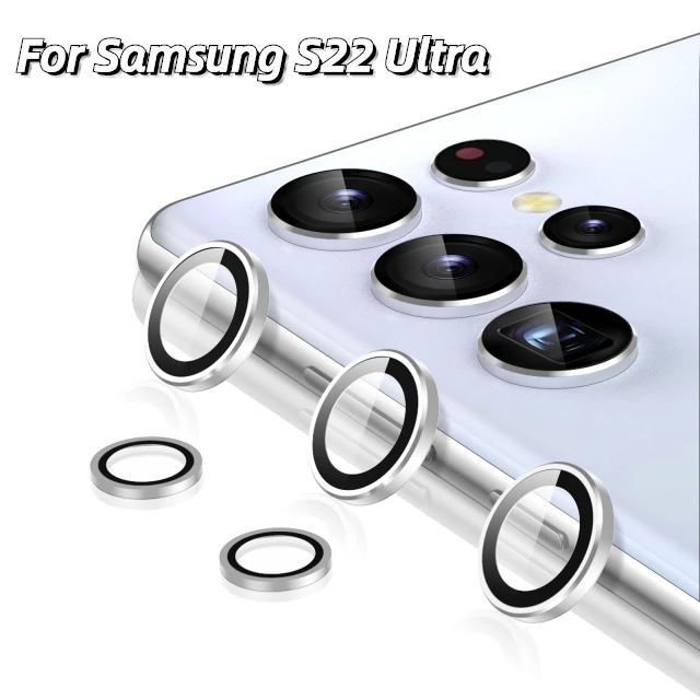 

For Samsung Galaxy S22 Ultra Accessories Tempered Glass Rear Camera Film Anti-scratch Lens Protector For Samsung S22 Ultra