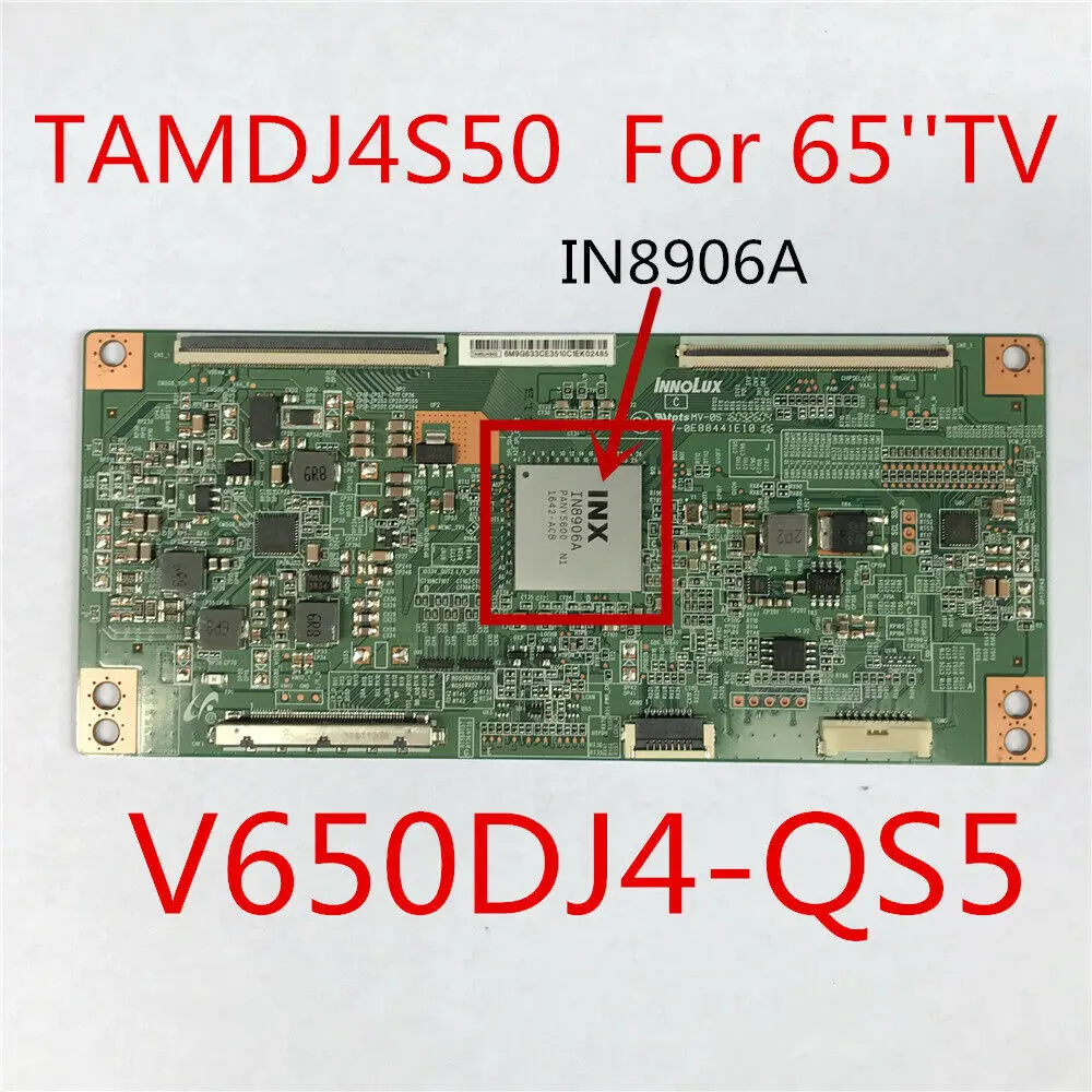 

For TAMDJ4S50 T-con Board for V650DJ4-QS5 Display Card for TV For 65 inch TV