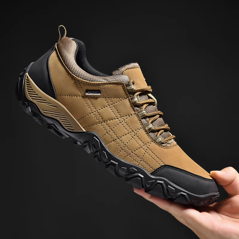 

Brand Designer 2022 Men Outdoor Work Shoes Man Sneakers Breathable Non-slip Spring Hot Sale Lace-up Casual Zapatillas Hombre
