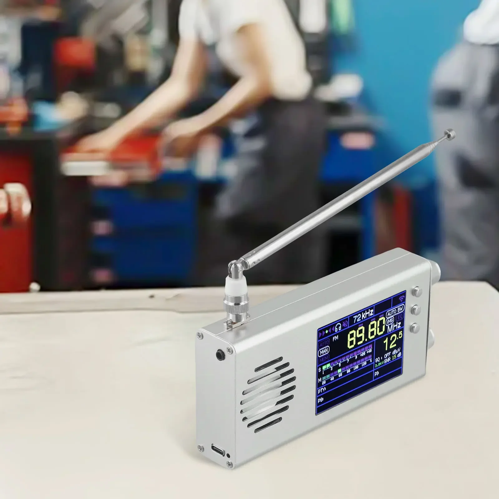 TEF6686 Plus полнодиапазонный радиоприемник портативный цифровой AM FM стерео радио с 3