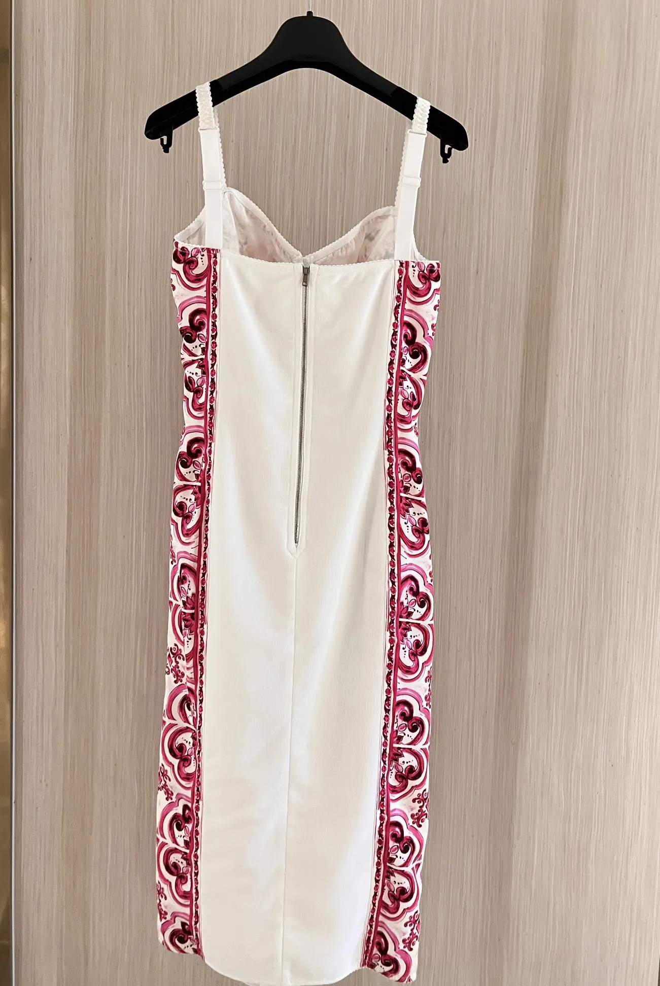 

2023Red сине-белое фарфоровое платье-комбинация высокого качества