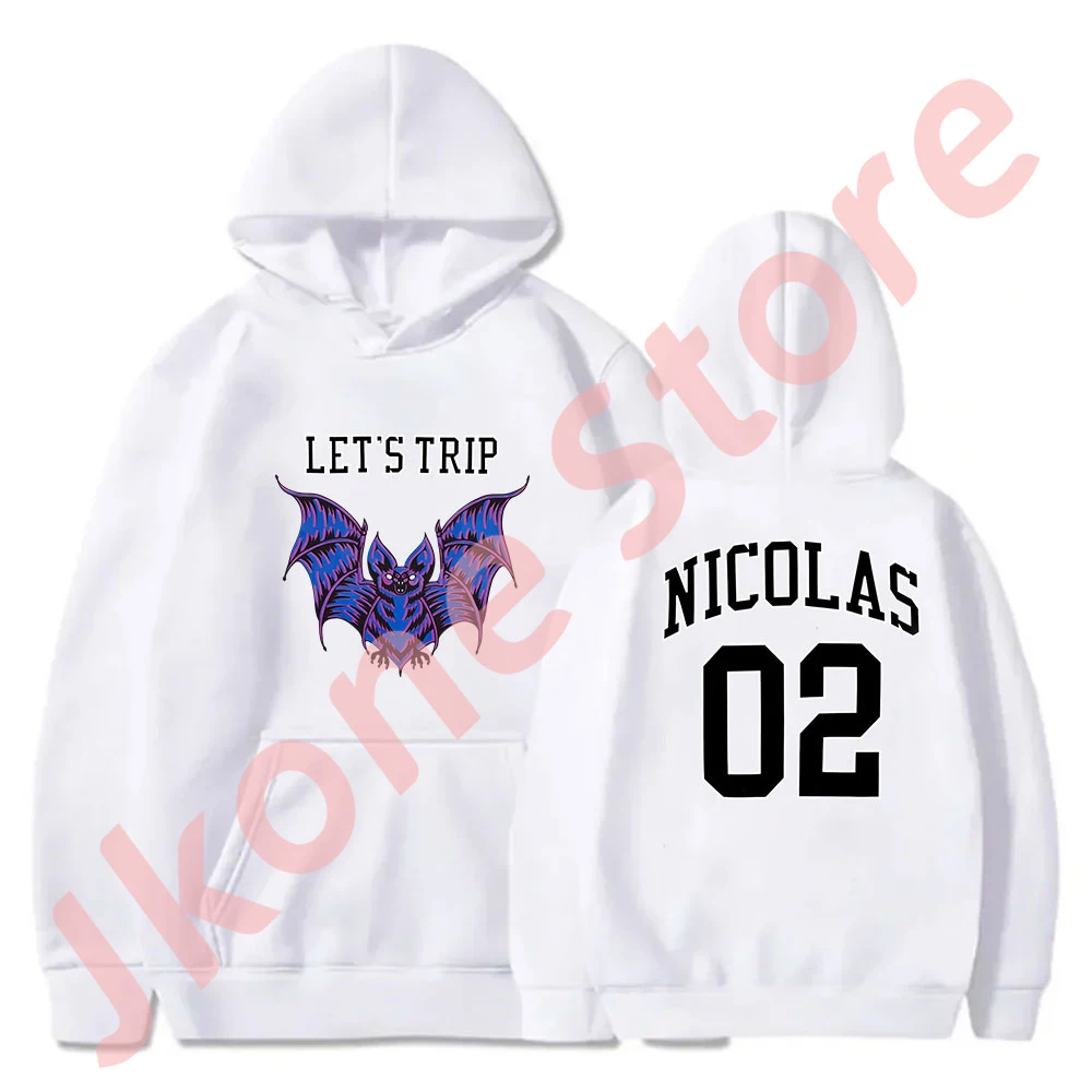 Sturniolo Triplets Let's Trip Bat Logo Merch толстовки косплей женские мужские модные