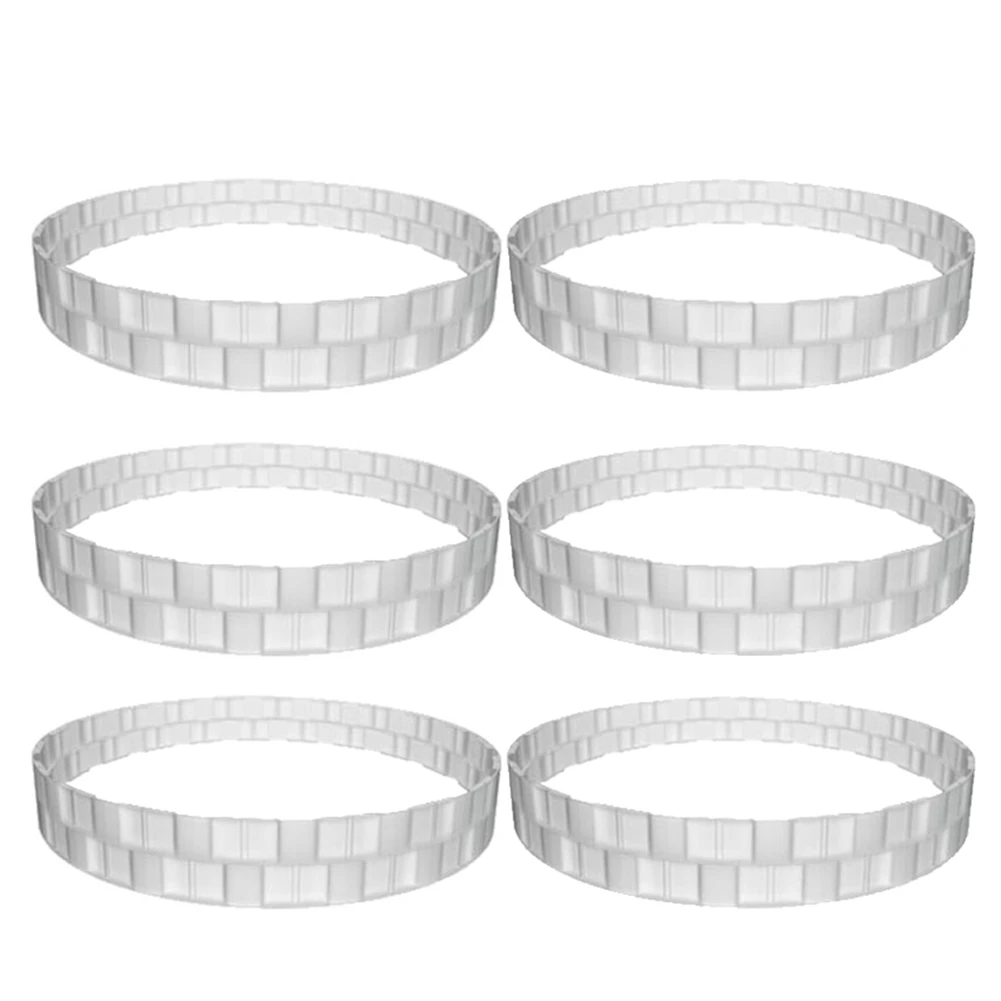 

6Pcs for Ecovacs Xiaomi Mijia Roborock and Other Sweeping Robots Tire Ring Sweeper Anti-Wear Tire Skin Accessories