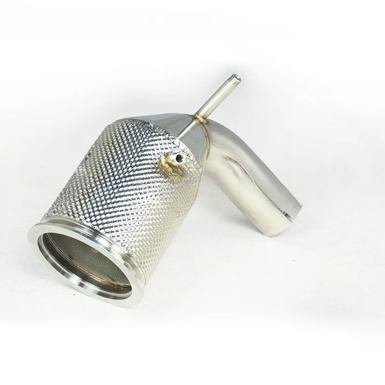 

Bargee 300 cell catted exhaust downpipe for 911 992 Carrera/S 2019-UP 3.0T catalytic converter