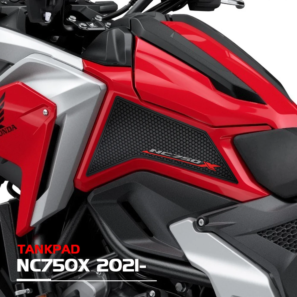 

Боковая подкладка для топливного бака мотоцикла HONDA NC750X NC 750X2021 2022 2023-прокладки для бака, защитные наклейки, наколенник, Тяговая подкладка