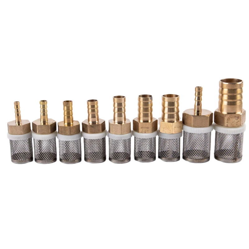 

1pc Hose Filter Garden Irrigation Greening Brass Strainer Stainless Steel Sprayer Pump Filtering Net Mesh Filter