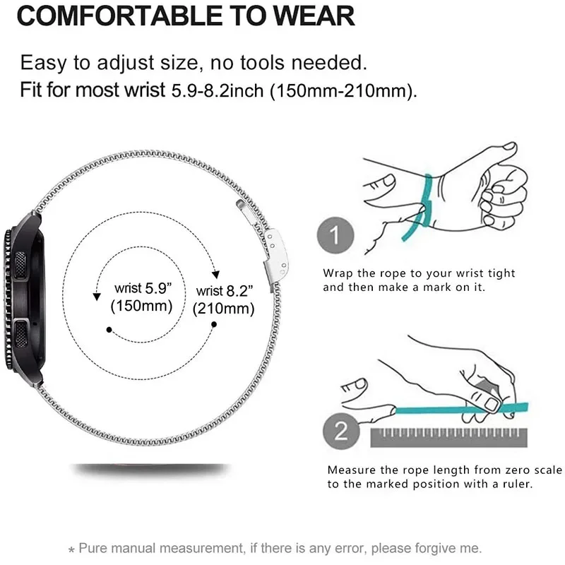 Ремешок 22 мм для Xiaomi Watch S4 Sport S3 S2 S1 Active металлический браслет цветных часов 2 Pro Mi