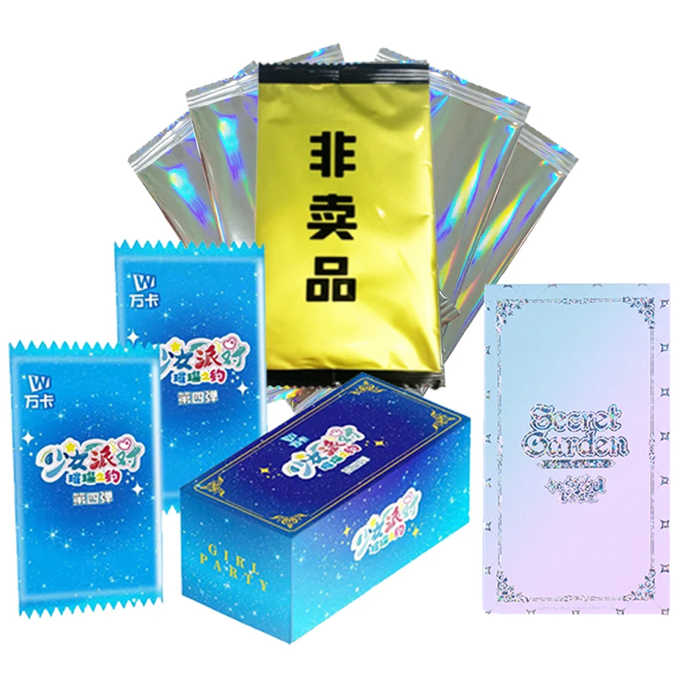 

1Box + 1PC Pr Rare Goddess Story Collection Cards Booster Box Japanese Goddes Storys Card Toys for Boy Aldult Birthday Gift