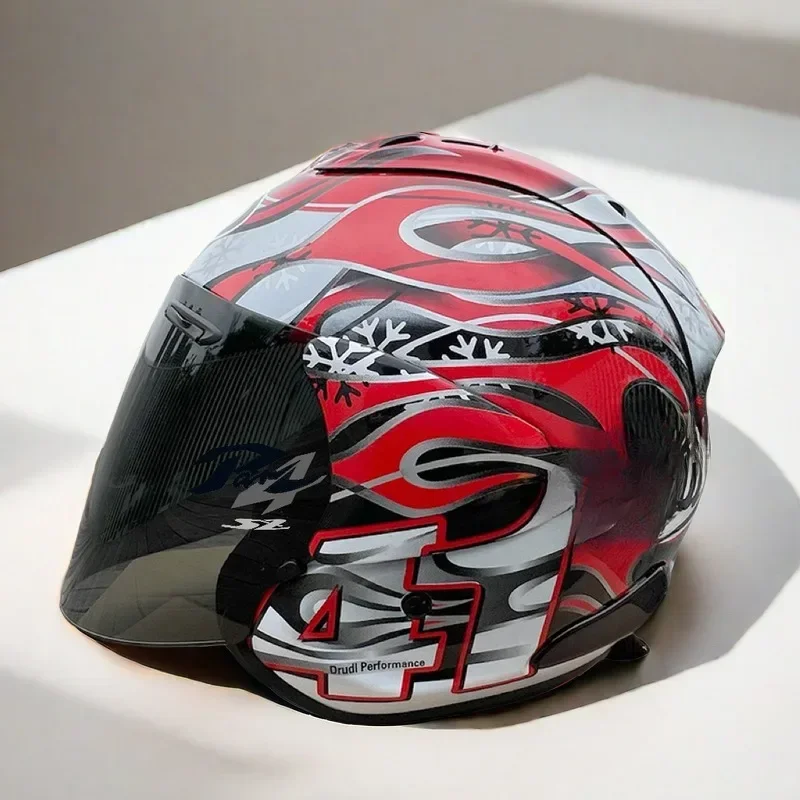 Motorcycle Helmet VZ-RAM 3/4 Open Face SZ-R VAS Safety Hat Running Cross Casco Capacete