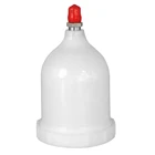 Профессиональный пластиковый емкость для краски 600 мл, емкость, емкость для GFG для пистолета-распылителя TT, Сменные аксессуары для Pistola