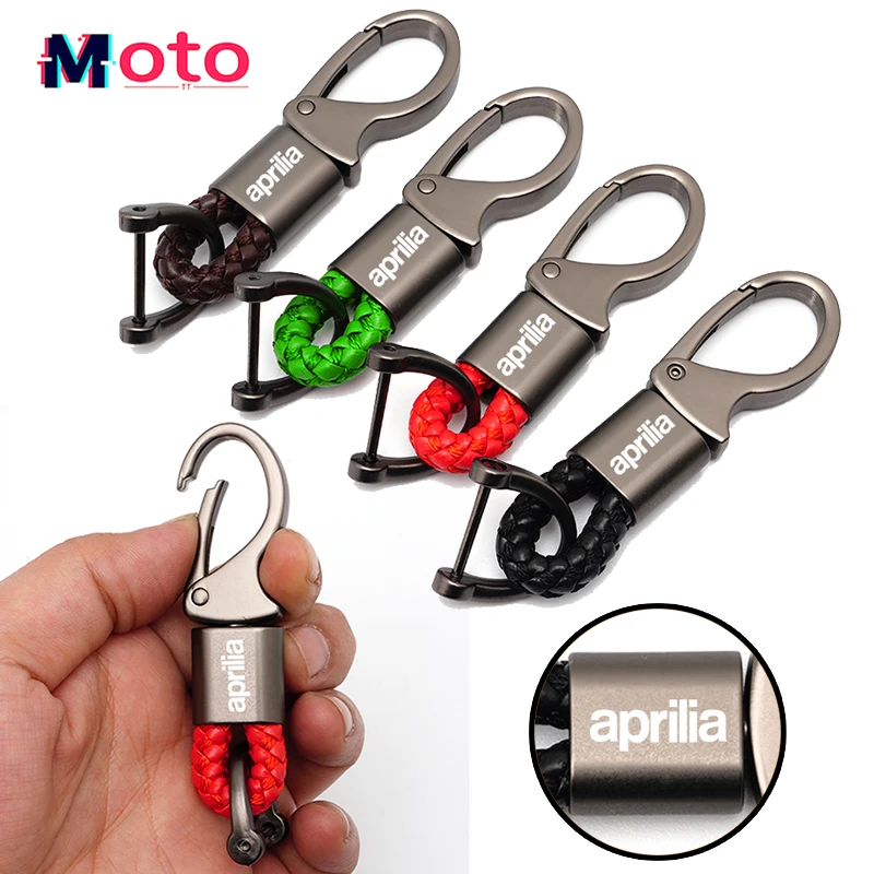 

Motorcycle Zinc Alloy Keychain Key Ring For Aprilia Racing GPR RS125 RS250 RSV4 Universal KeyChain Accessories