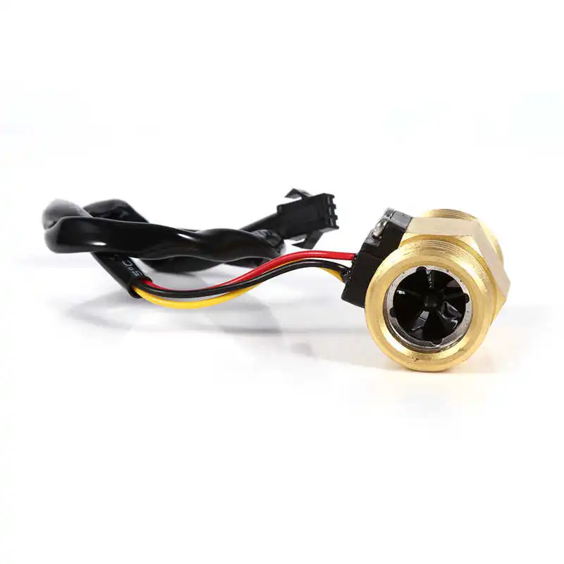 

Waterproof Tape 1Pc New Full G3/4" DN20mm Thread Hall Effect Liquid Water Sensor Switch 2-45L/Min