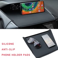 silicone anti slip phone holder pads non slip dashboard mats for subaru forester xv 2019 2020 2021 car interior accessories