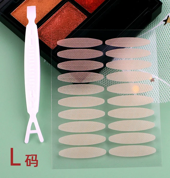 Невидимая наклейка на веко кружевные полоски для подтяжки глаз двойная лента век