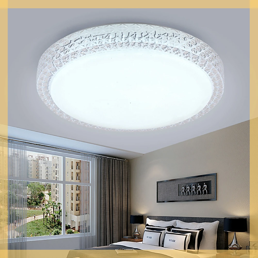 

Thin Led Ceiling Lamp 12w 18w 24w 48w Dimmable Modern Panel Ceiling Lights For Living Room Bedroom Kitchen Indoor Lighting