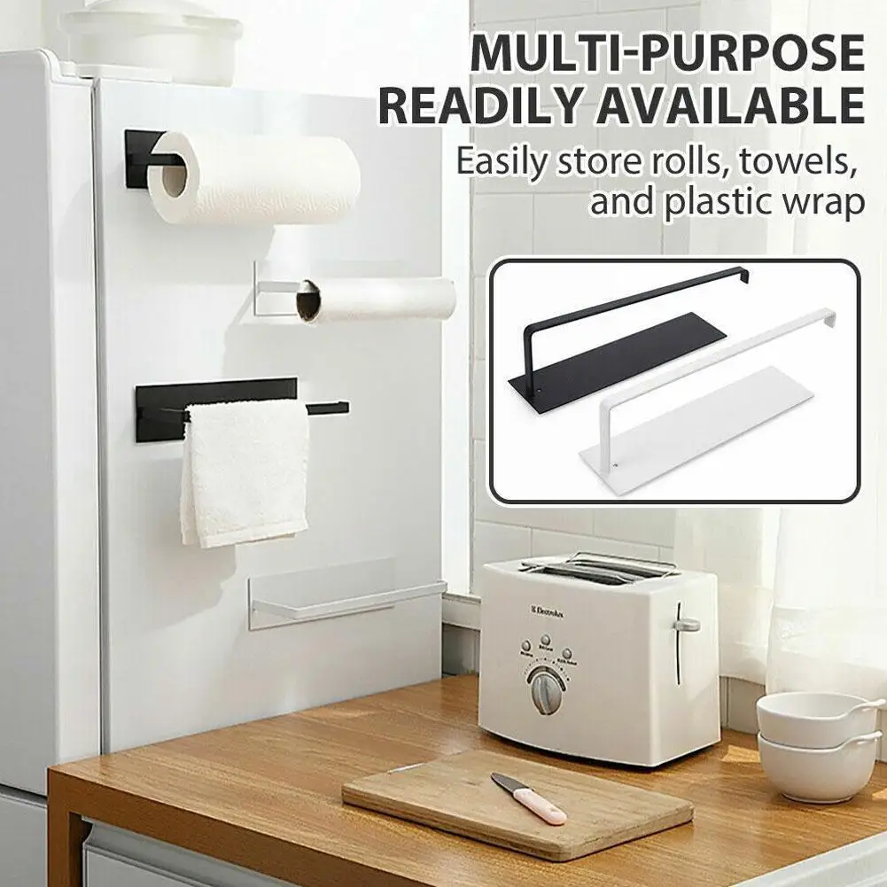 

Кухонный держатель для бумажных полотенец из нержавеющей стали, самоклеящаяся стойка для кухонных полотенец, бумажные аксессуары T8M7