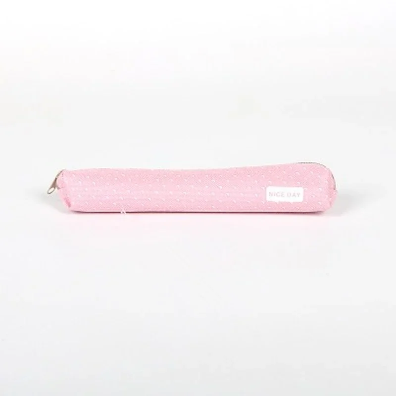 

MOONBIFFY Пенал брезентовый горошек детский