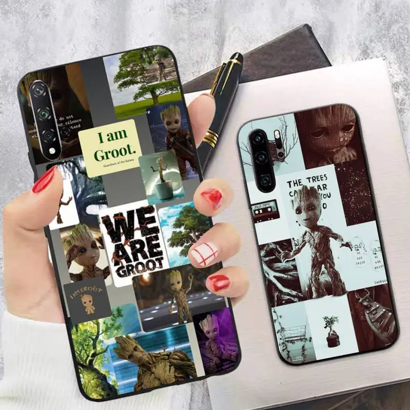 

Disney cute Groot(1) Phone Case for Huawei P30 40 20 10 8 9 lite pro plus Psmart2019