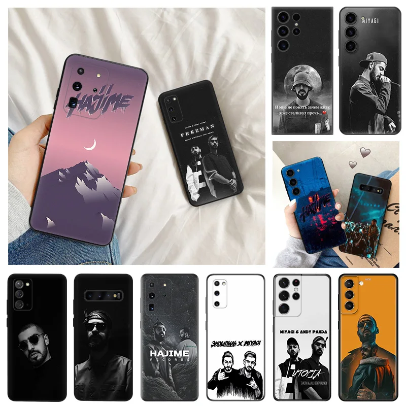 Чехол для Samsung S24 Plus Note20 Ultra S23 FE S22 MiyaGi Andy Panda Galaxy S21 S20 S10