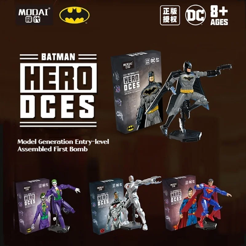 

Hot Toys Dc Batman Joints Movable Action Figures Assembled Model Statue Toys Collectible Doll Set Desktop Ornaments Kids Gifts