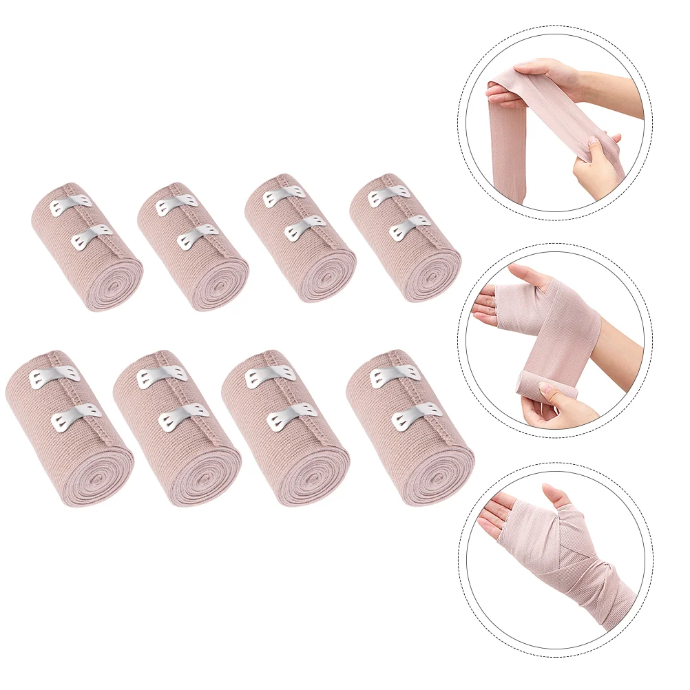 

Bandage Wrap Self Elastic Adhesiveinch White Aid First Clip Bandages Foot Nonwoven Cotton Stick High Injury Cohesive Reusable